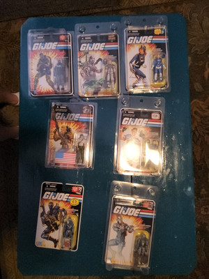 GI Joe ARAH 25th Anniversary Misc Lot of 7