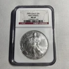 American Silver Eagle Dollar - 2005 - First Strike MS 69 NGC