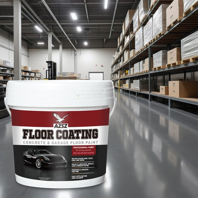 #ad 1 Gal Epoxy Concrete Paint Indoor Outdoor Garage Floor Driveway Coating Waterp $215.99