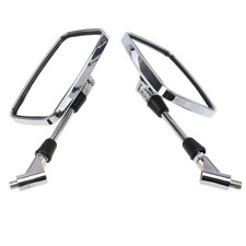 Espejos retrovisores cromados para moto Suzuki Intruder 800 500 Marauder 1600 800