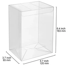 Pack Of 5 - Funko Pop Protector Cases 4" inch Vinyl Figures Collectibles