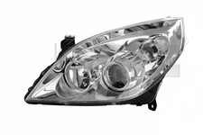 Scheinwerferleuchte links H7/H1 20-1042-05-2 TYC für OPEL VECTRA C VECTRA C CC