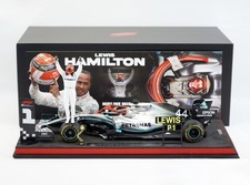 Mercedes AMG F1 W10 #44 Lewis Hamilton Monaco GP 2019 World Champion 1:18 Spark