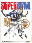 Joe Namath Autographed Super Bowl III Football Program Jets Colts JSA
