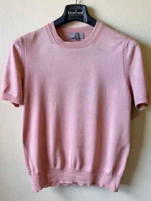CANALI MEN S FINE GAUGE S/S CREWNECK SWEATER SIZE 40 US / 50 EURO