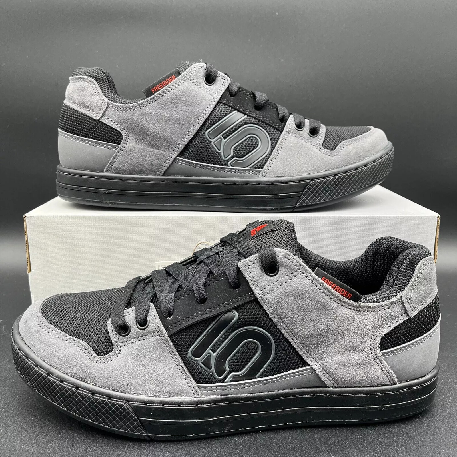 Adidas Five Ten Freerider Серо черные велосипедные кроссовки FW2836 Мужской размер 14490₽