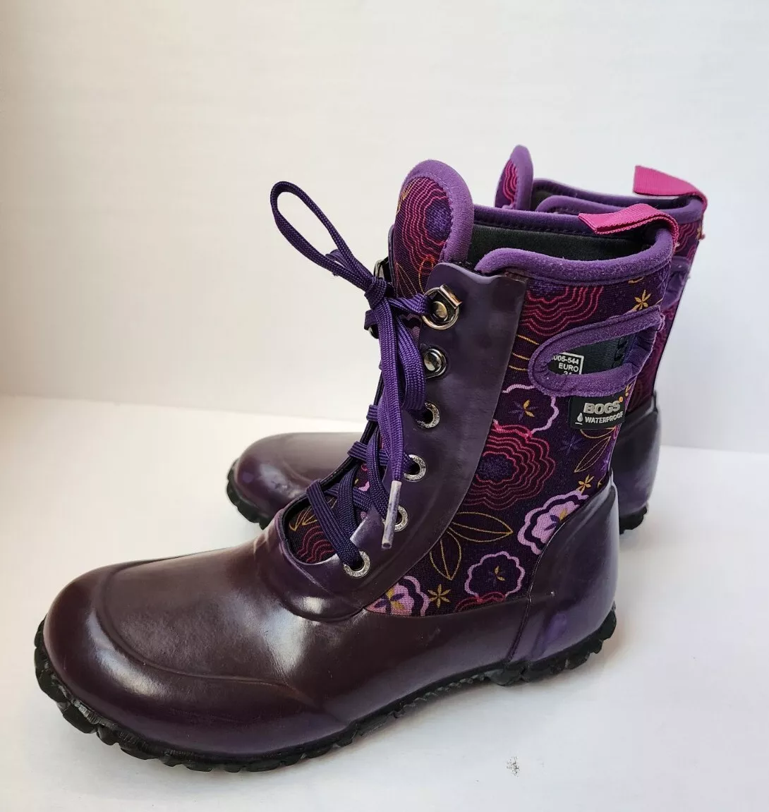 Bogs sidney top lace boots