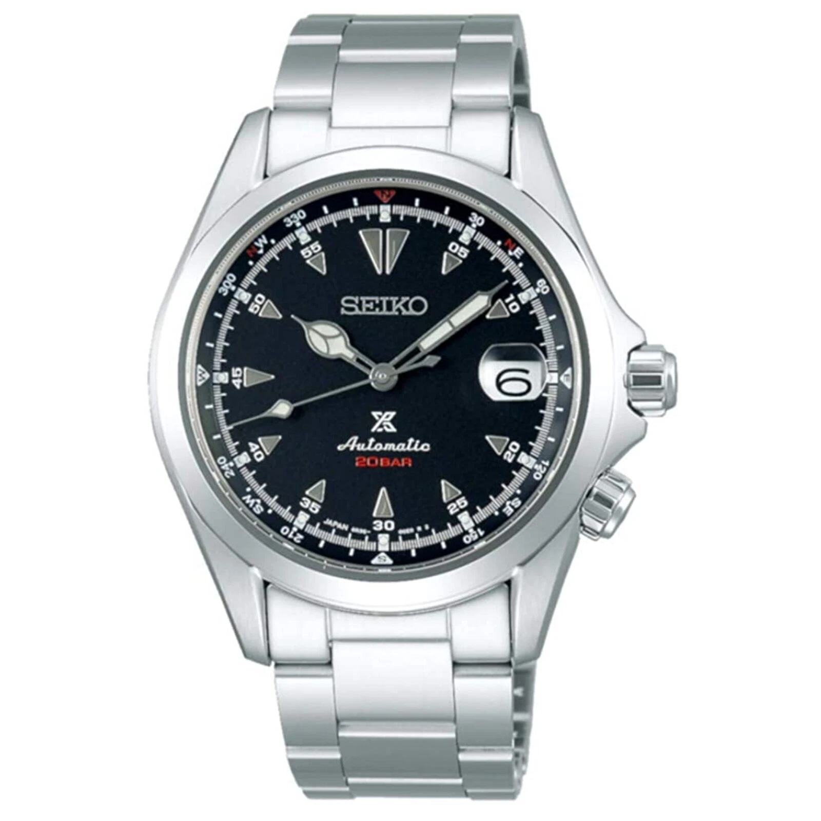 SEIKO Prospex Alpinist SPB117J1 24 Jewels Automatic Black Dial Japan Made Watch