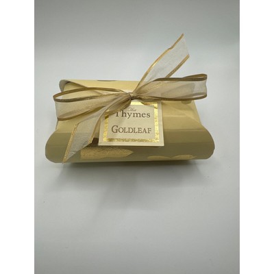 Vintage Thymes Goldleaf Perfumed Soap 7 oz / 200 g - New in Original Packaging