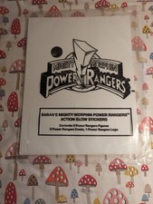Mighty Morphin Power Rangers Saban's Vintage 1995 Sticker Set 248991 Sealed