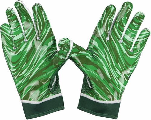 Nike Superbad 4.5 Football Receiver Gloves Green PGF938-352 Size: 3XL (XXXL) - Picture 9 of 10