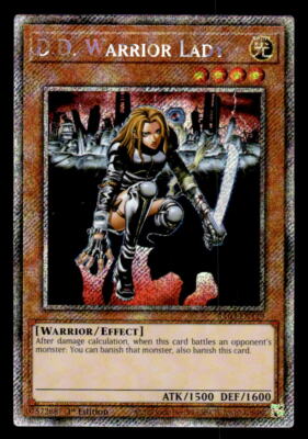 Yu-Gi-Oh #RA03-EN129 D.D. Warrior Lady Holo 1st Edition | eBay