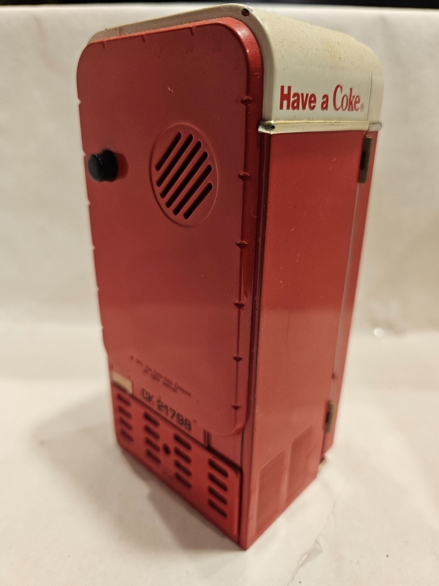 1994 VINTAGE Collectible Metal Coke Coca Cola Vending Machine Bank