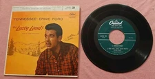 Tennessee Ernie Ford 45 EP This Lusty Land Part 3 Capitol EAP 3-700 vg+