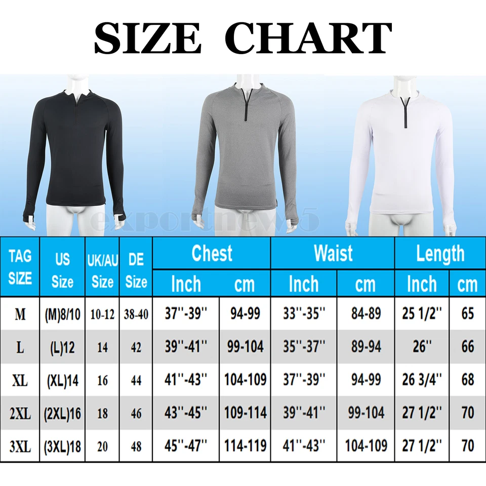 Camiseta Top Para Hombres Manga Larga 1/4 Cremallera Deporte Correr Gimnasio Entrenamiento Rendimiento EE. UU. Foto 3 de 4