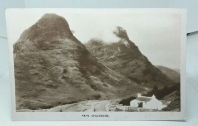 Paps of Glencoe Vintage Postkarte 