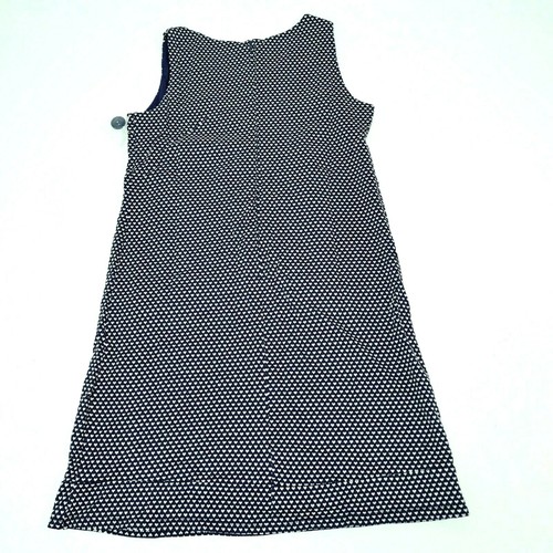 Heart Pattern Jumper Dress Girls Classic Knit Navy Blue Sleeveless NEW Size XL - Picture 6 of 6