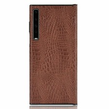 Funda rígida delgada de cuero de cocodrilo a prueba de golpes para Huawei Mate XS X 5G