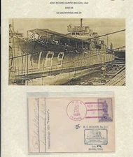 1938 Adm Richard McCool, C.O. USS Semmes to Kilgore, Tx (52742)