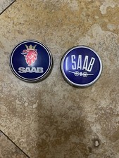 2006 Saab 93. 4 Door. Hood And Trunk Emblem Oem