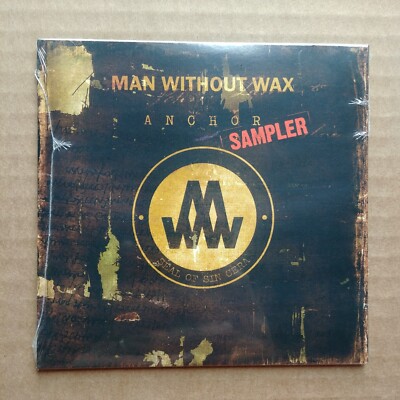 MAN WITHOUT WAX Anchor SAMPLER SEALED 2 tracks CD 2008 Eyeball Records
