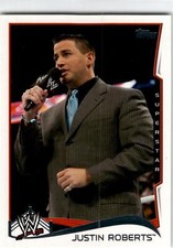 2014 Topps WWE #27 Justin Roberts