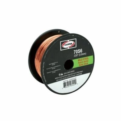 Harris ER70S6 .035 MIG Welding Wire 33 lb. Spool Contains additional deoxidizers