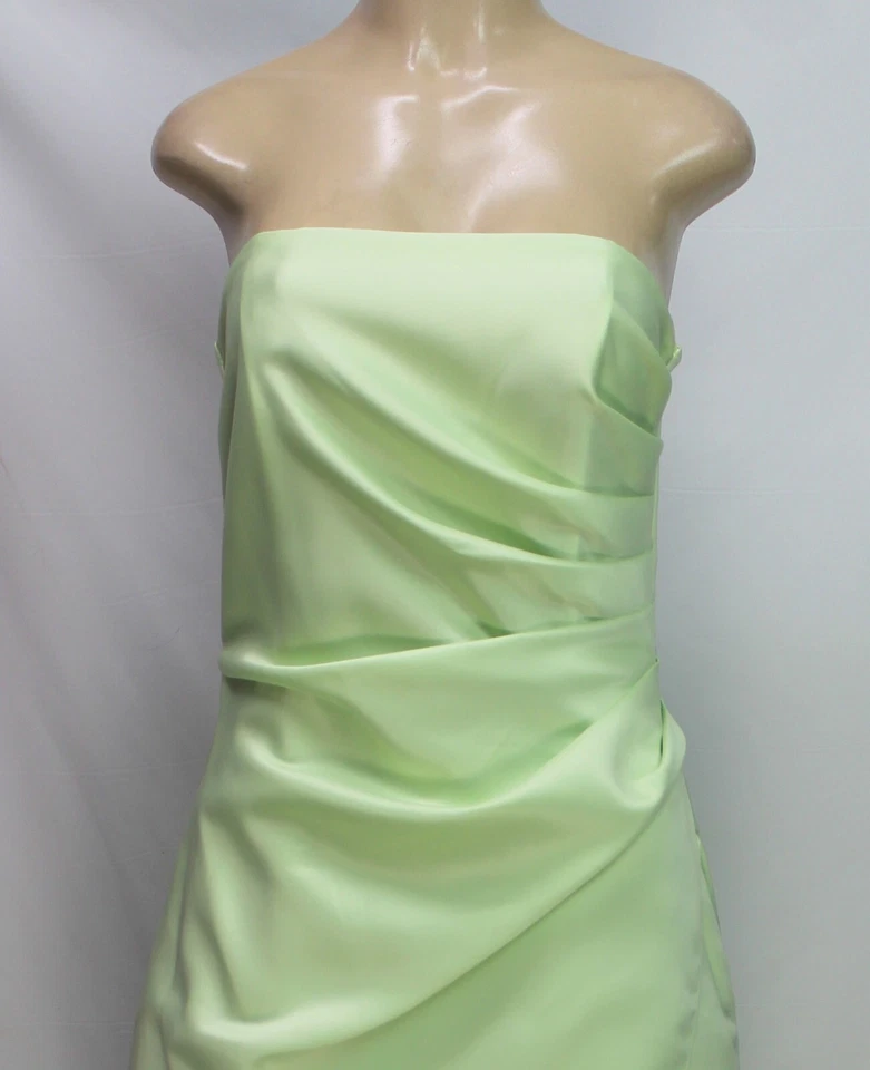 Maxi vestido para mujer Urban Girl Nites sin tirantes verde talla 9/10 Foto 3 de 4