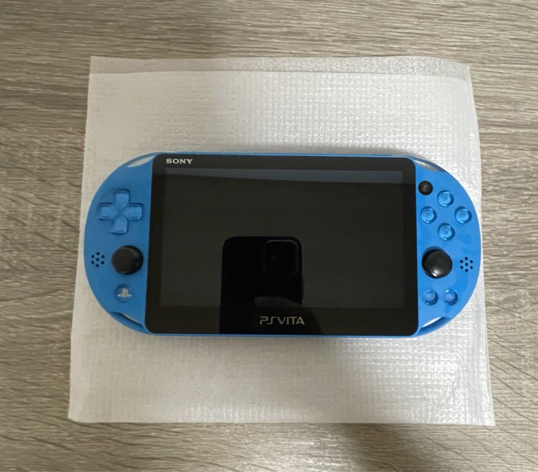 SONY PS Vita PCH-2000 ZA23 Aqua Blue Console Wi-Fi model