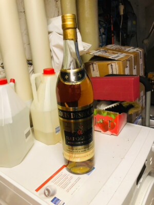 1 Flasche französischen Brandy, 3 Liter ungebraucht, LUIS DESROCHES NAPOELEON,