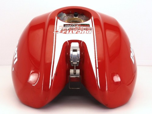 Genuine DUCATI Monster S4R MS4R Testastretta Red White Fuel Tank Excellent - Picture 4 of 9