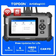 Topdon OBD2 Car Diagnostic Scan Tool Fault Code Reader Reset Engine Analyzer