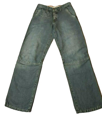 Jeans uomo Armani originale effetto invecchiato gamba larga taglia w32 46  nuovo | eBay