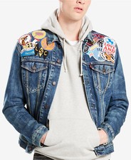Levi's Limited Edition Men's Patched Trucker Denim Jacket Size 2XL