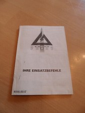 Original Handbuch für PC Spiel Delta Force Feldhandbuch und Einsatzbefehle