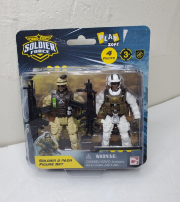 CHAP MEI Soldier Force 2 Pack Soldier Set - Action-Packed Military