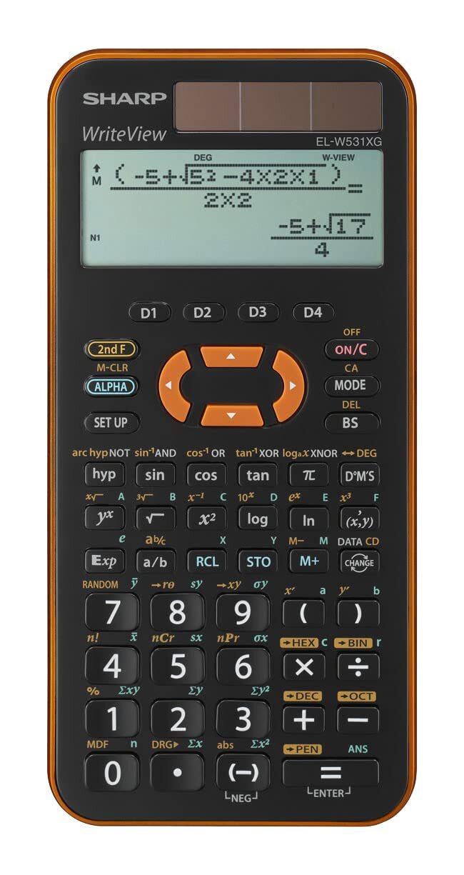 SHARP Schulrech.El-W531xg Oran ACC NUOVO
