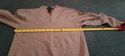 Davis & Squire Extra Fine Merino Wool Sweater Kids Size XL Grey - Picture 3 of 6