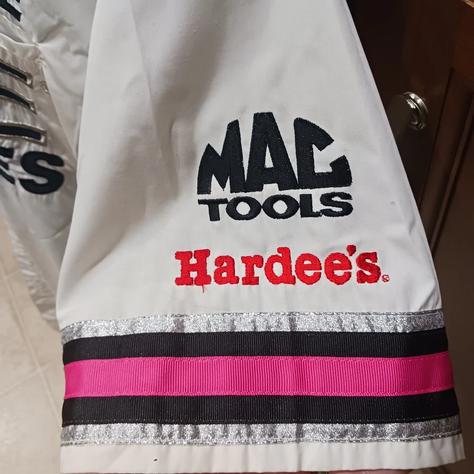 Camisa Roush Racing Large Exide Race Usada Firmada Burton Crew Serie NASCAR Truck Foto 4 de 4