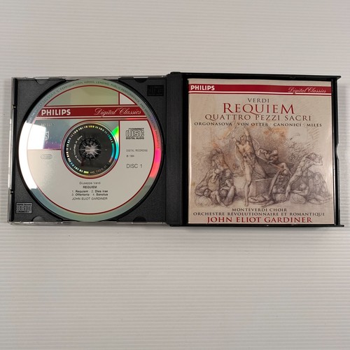 Verdi Requiem Quattro Pezzi Sacri by John Eliot Gardiner (CD 1995) 2disc fatpack - Picture 2 of 4
