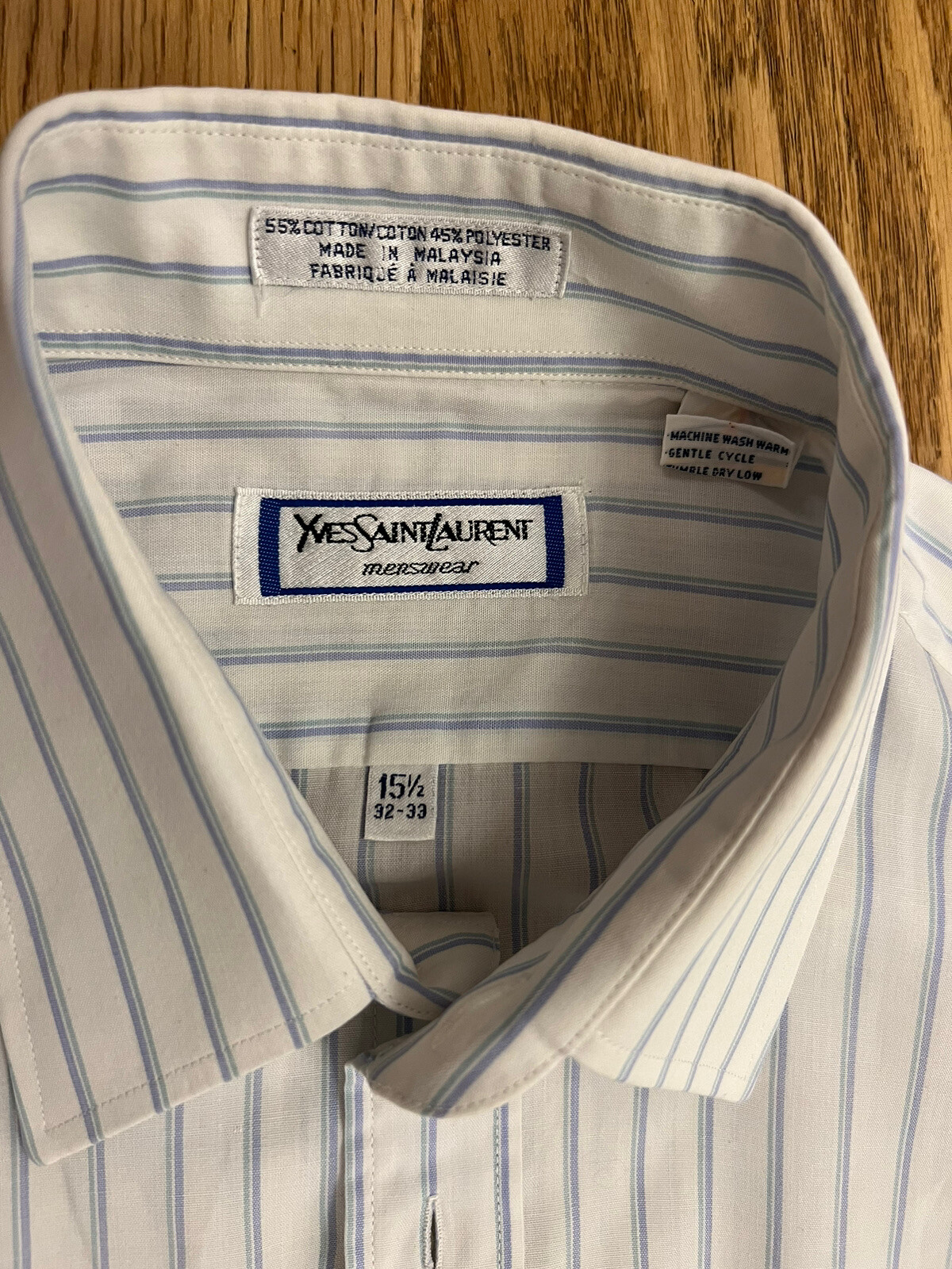 Camicia abito vintage Yves Saint Laurent.