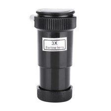 0.96-inch/24.5mm 3X Barlow Lens Metal For Astronomic Telescopes Eyepieces Bl Fit