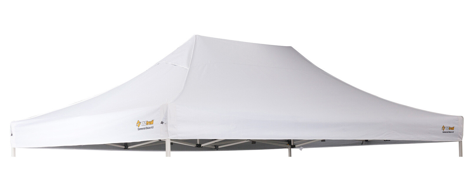 OZtrail Commercial Deluxe 4.5 Gazebo Replacement Canopy White (4.5m x