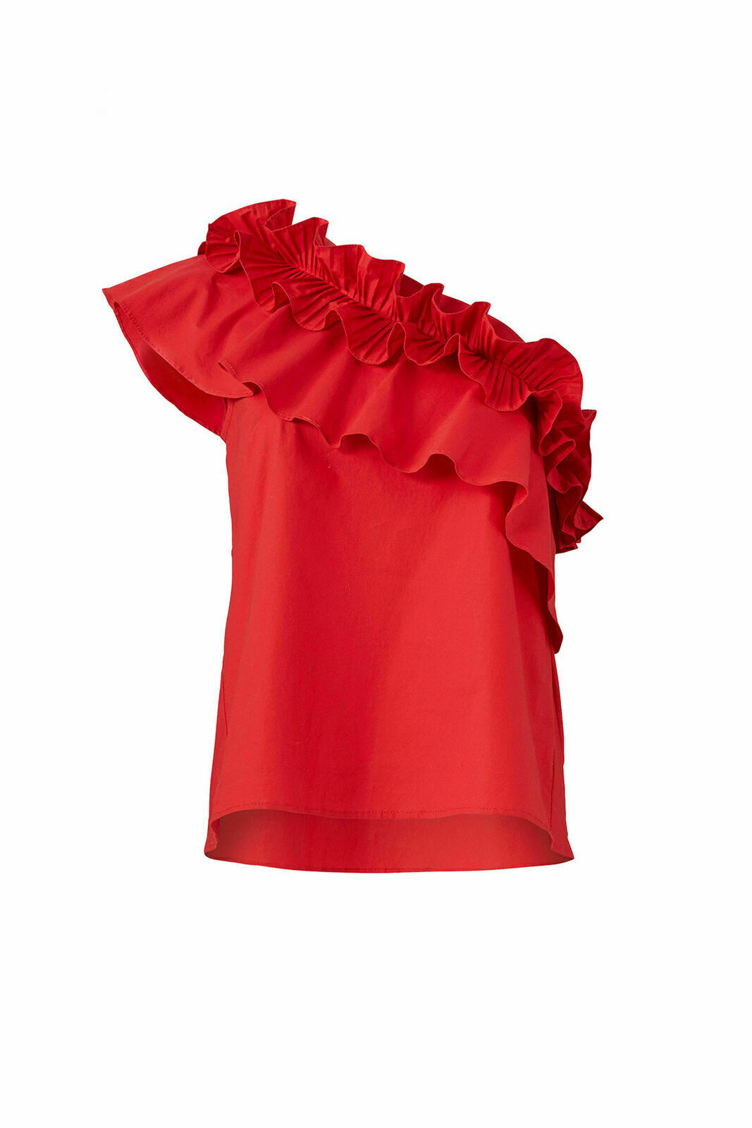 SALONI Rojo para Mujer Talla 4 un Hombro plisado Top Tejido Con Volantes De Frío 325 - 554 SALONI Rojo para Mujer Talla 4 un Hombro plisado Top Tejido Con Volantes De Frío 325 - 554 compras en linea