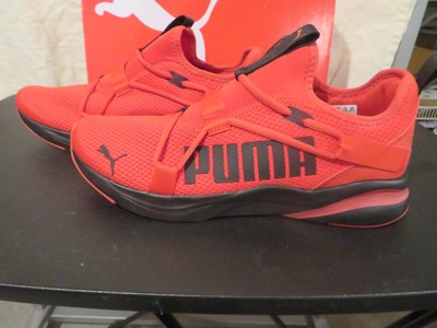 *NWT Mens Red & Black Puma Softride Tennis Shoes, 9.5
