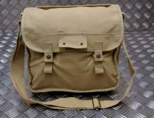 Militär Typ ARMY Leinwand/Haversack Schultertasche Festival Ast Cols - NEU - Bild 3 von 6