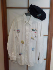 ALEX Uniform Hemd Herren weiß XL 42 Baseball...
