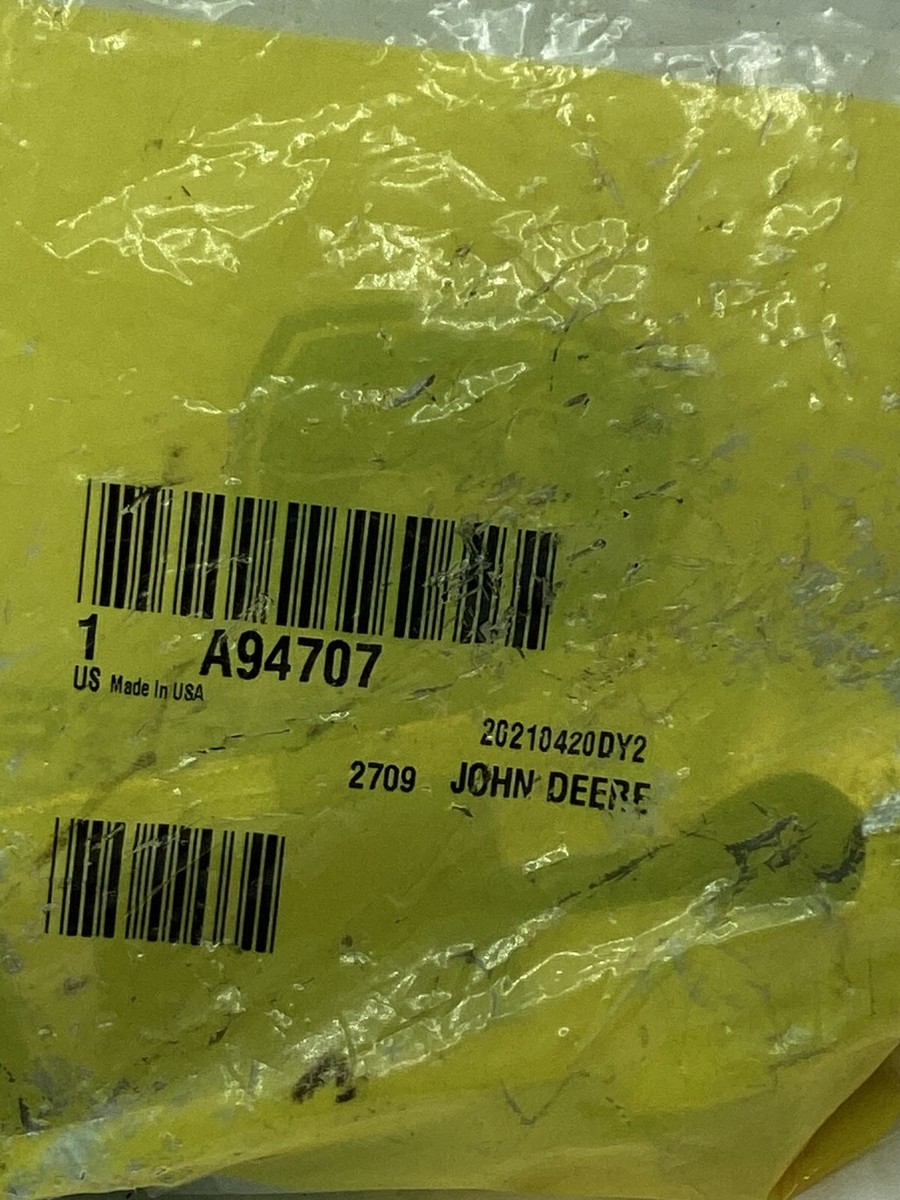 QTY 1) John Deere OEM Hexagonal Prevailing Torque Nut H165447 | eBay