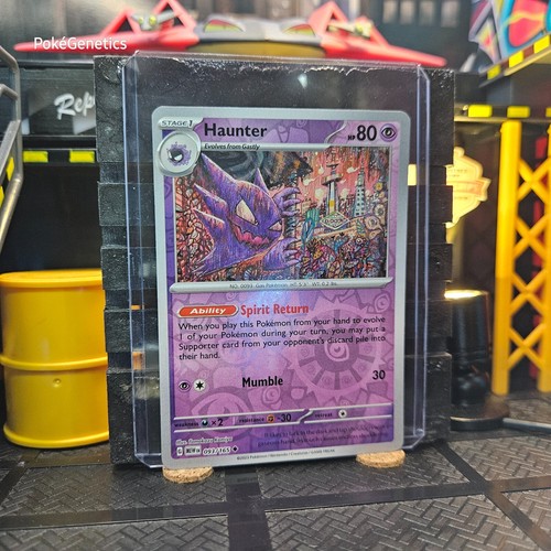 Haunter 151 Reverse Holo Pokémon TCG 093/165 Scarlet & Violet Uncommon - Picture 3 of 6