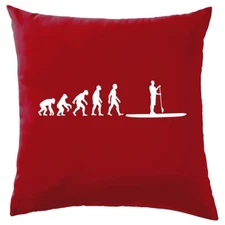 Evolution Of Man Paddle Board - Cushion - Paddleboarding Boarding Sea